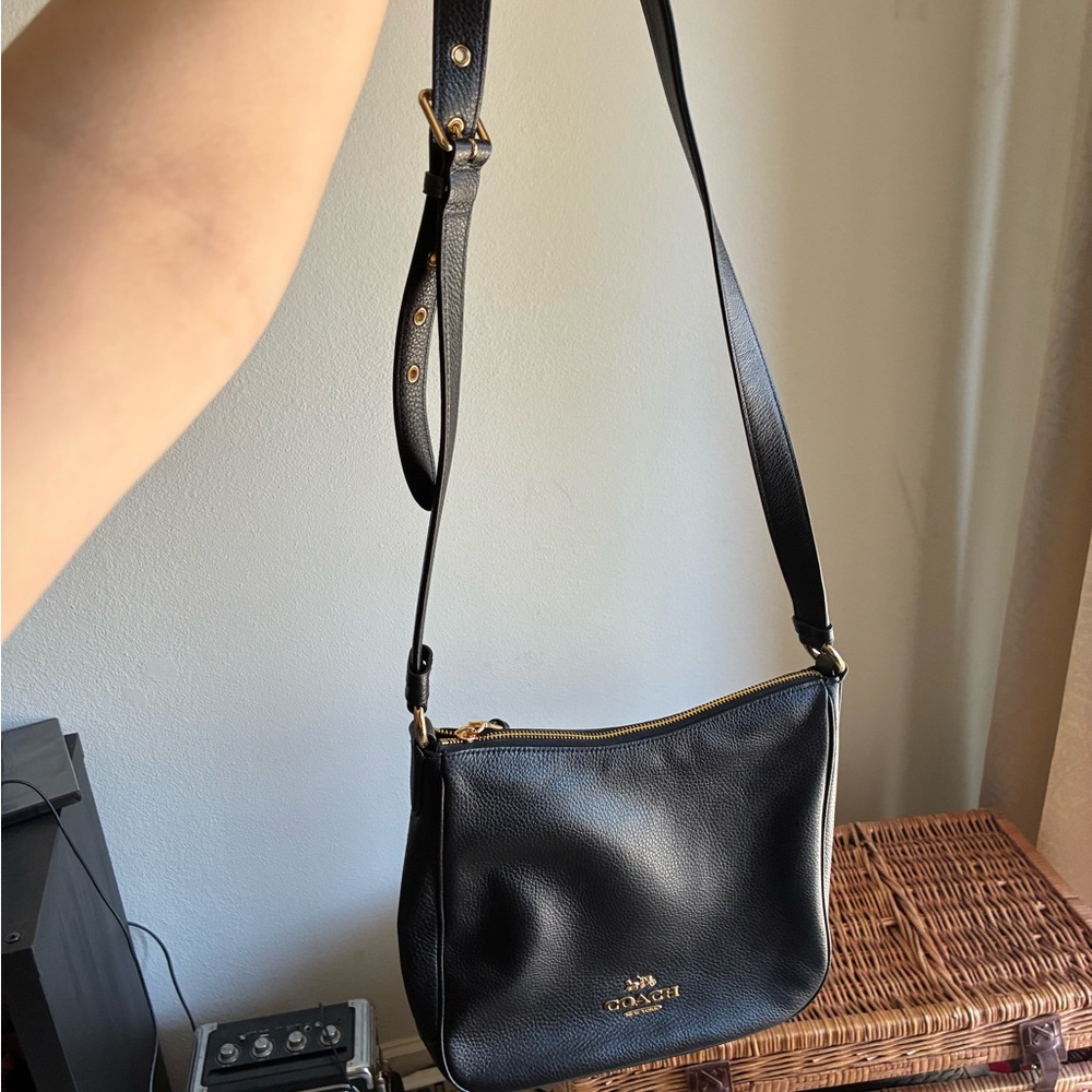 Coach Black Ellie File Bag